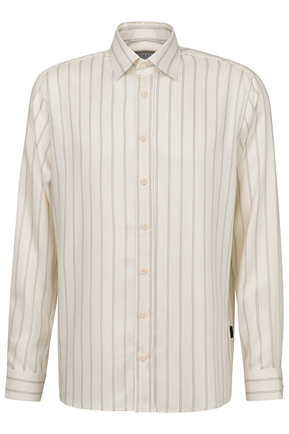 BUGATTI 100% SOFT LYOCELL STRIPE L/S SHIRT 9150