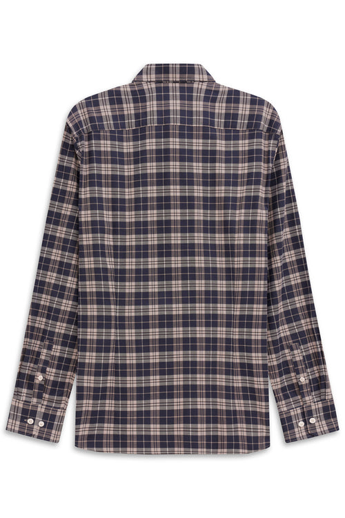 BUGATTI SOFT COTTON L/S CHECK SHIRT 46927