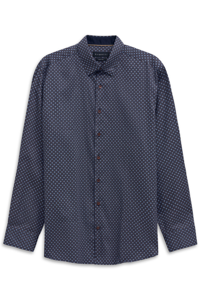 BUGATTI AOP EASY CARE L/S SHIRT 46943