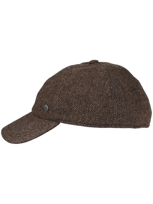 BUGATTI WOOL HERRINGBONE BASEBALL CAP 47421