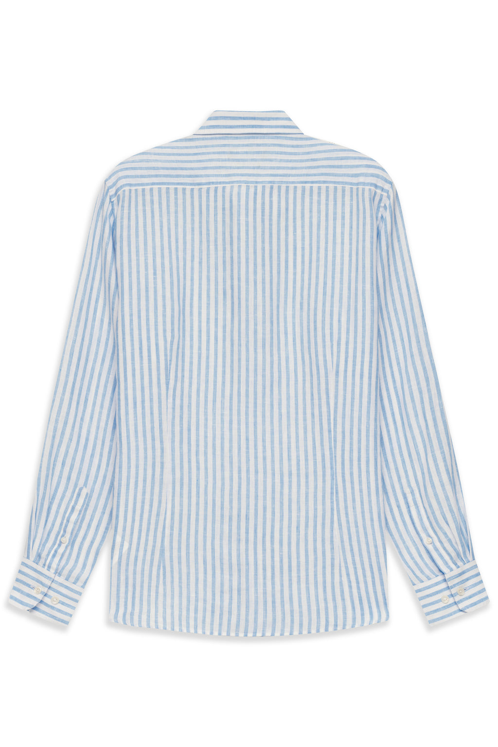 BUGATTI STRIPE LINEN L/S SHIRT 18901E