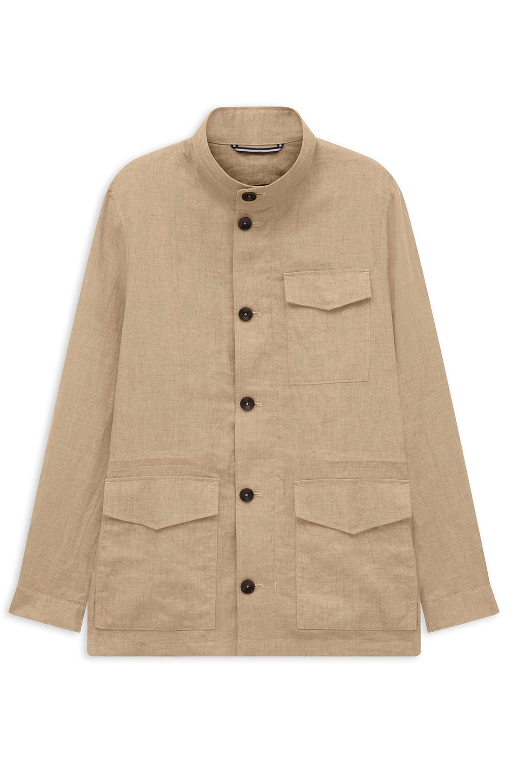 BUGATTI 100% LINEN UTILITY JACKET 11045