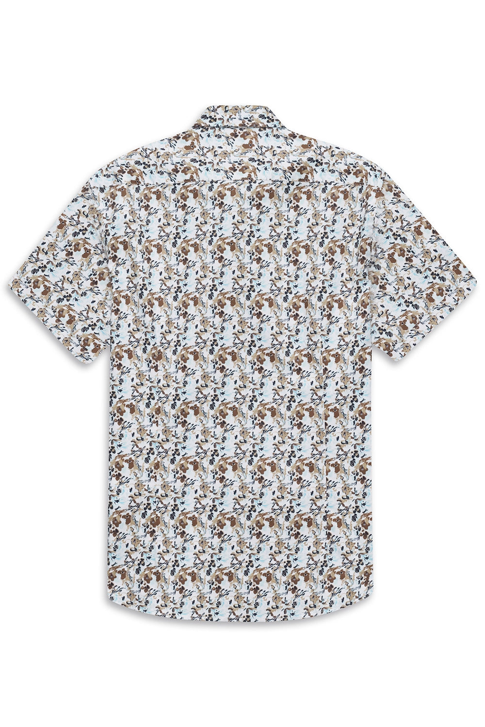 BUGATTI AOP PREMIUM COTTON L/S SHIRT 18514E