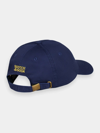 SCOTCH & SODA LOGO EMBROIDERY TWILL CAP 175602