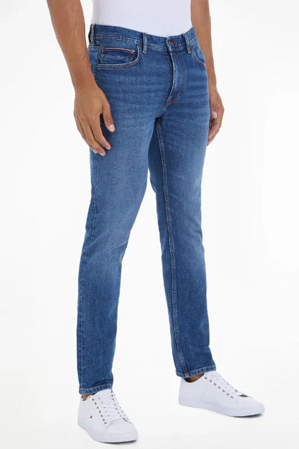 TOMMY HILFIGER DENTON STRAIGHT FIT STRETCH DENIM JEAN MW0MW35714