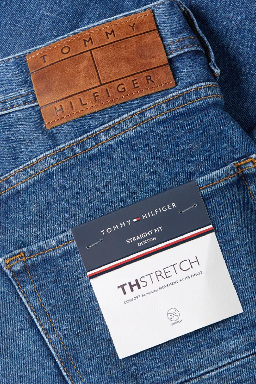TOMMY HILFIGER DENTON STRAIGHT FIT STRETCH DENIM JEAN MW0MW35714
