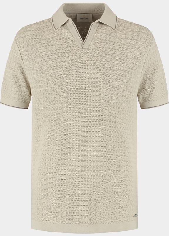 DSTREZZED NOEL TEXTURED POLO 421150