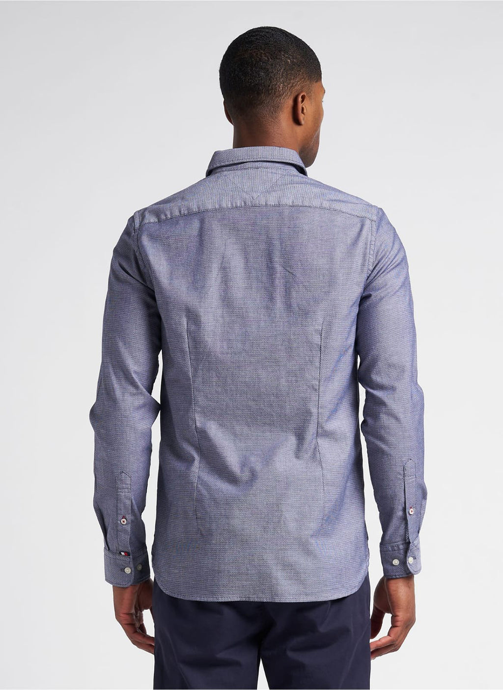 TOMMY HILFIGER FLEX DOBBY SLIM FIT L/S SHIRT MW0MW29164