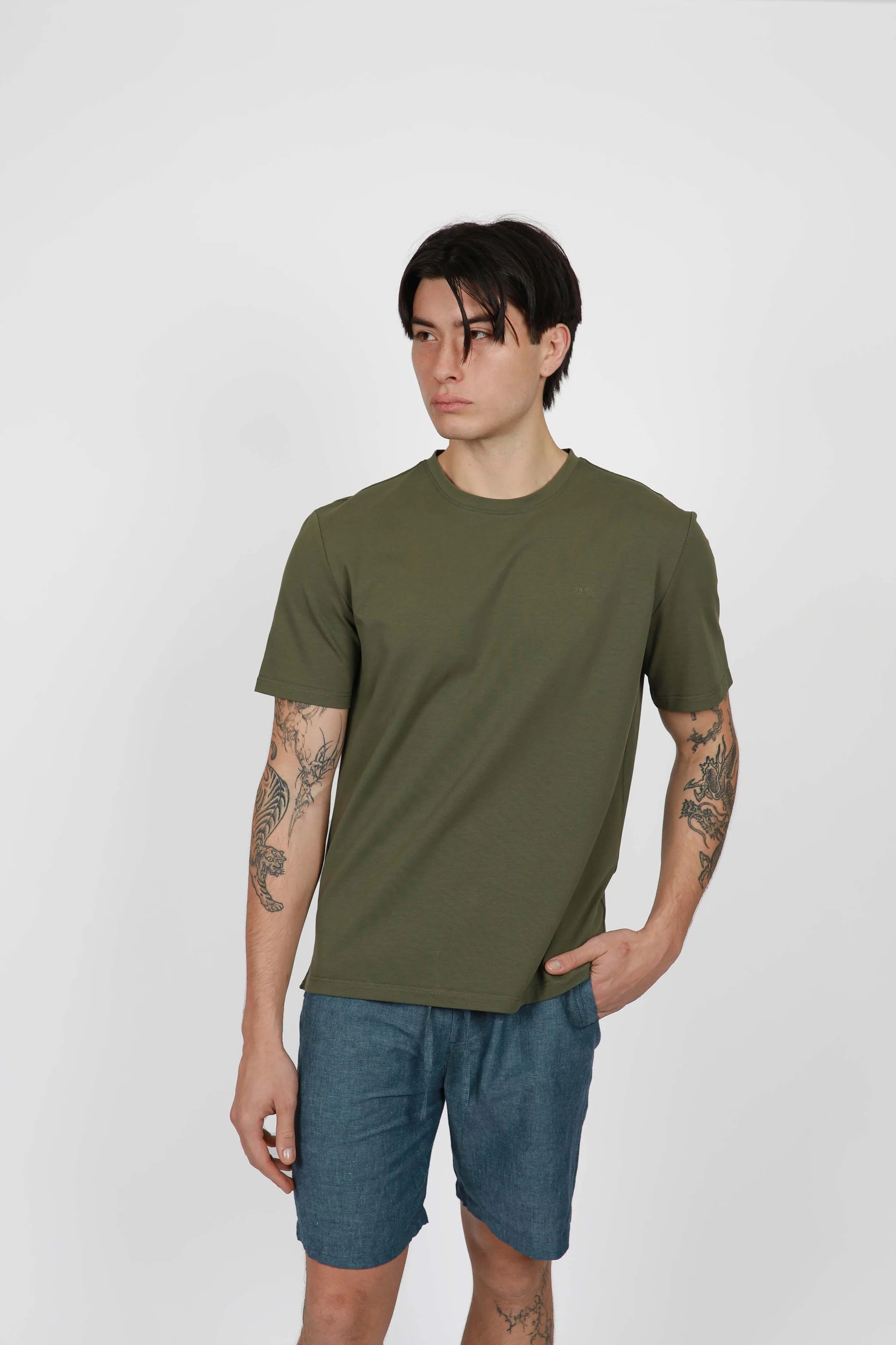 JAMES HARPER STRETCH COTTON TEE JHK75