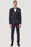 SAVILE ROW JUDAH PEAK LAPEL D9 TUXEDO JACKET SJ05BTA