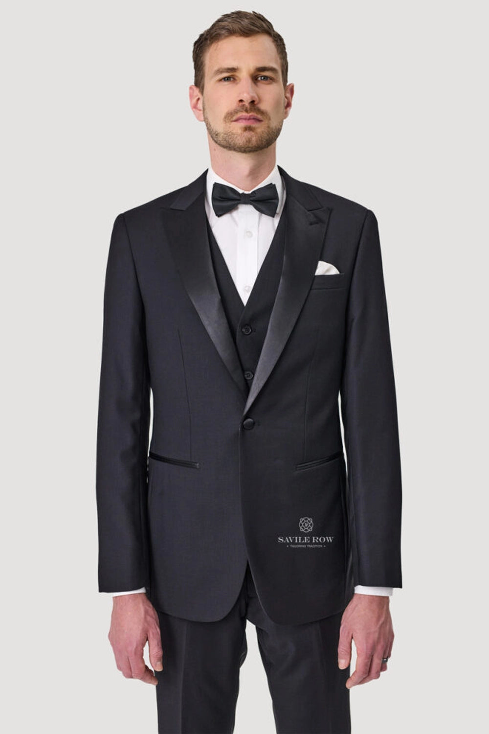 SAVILE ROW JUDAH PEAK LAPEL D9 TUXEDO JACKET SJ05BTA