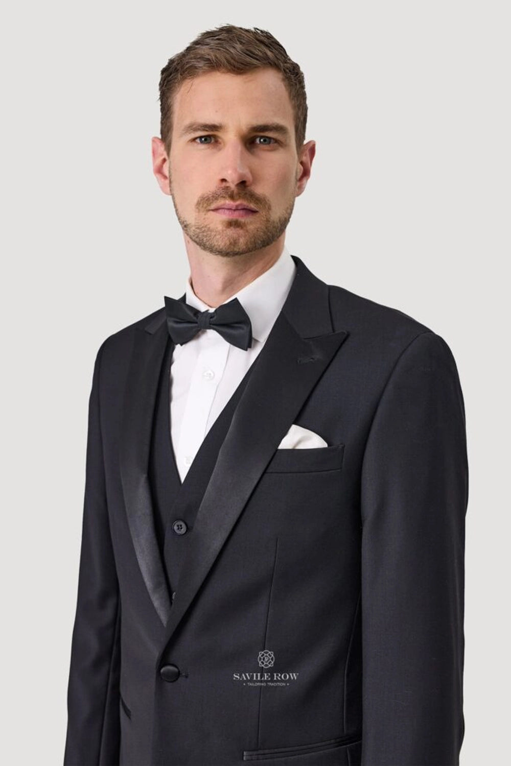 SAVILE ROW JUDAH PEAK LAPEL D9 TUXEDO JACKET SJ05BTA