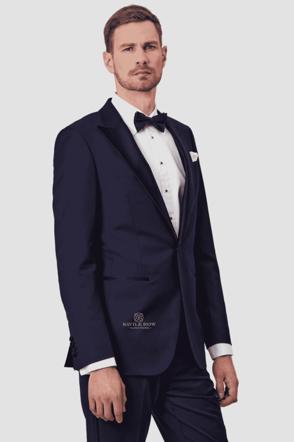 SAVILE ROW JUDAH PEAK LAPEL D9 TUXEDO JACKET SJ05BTA