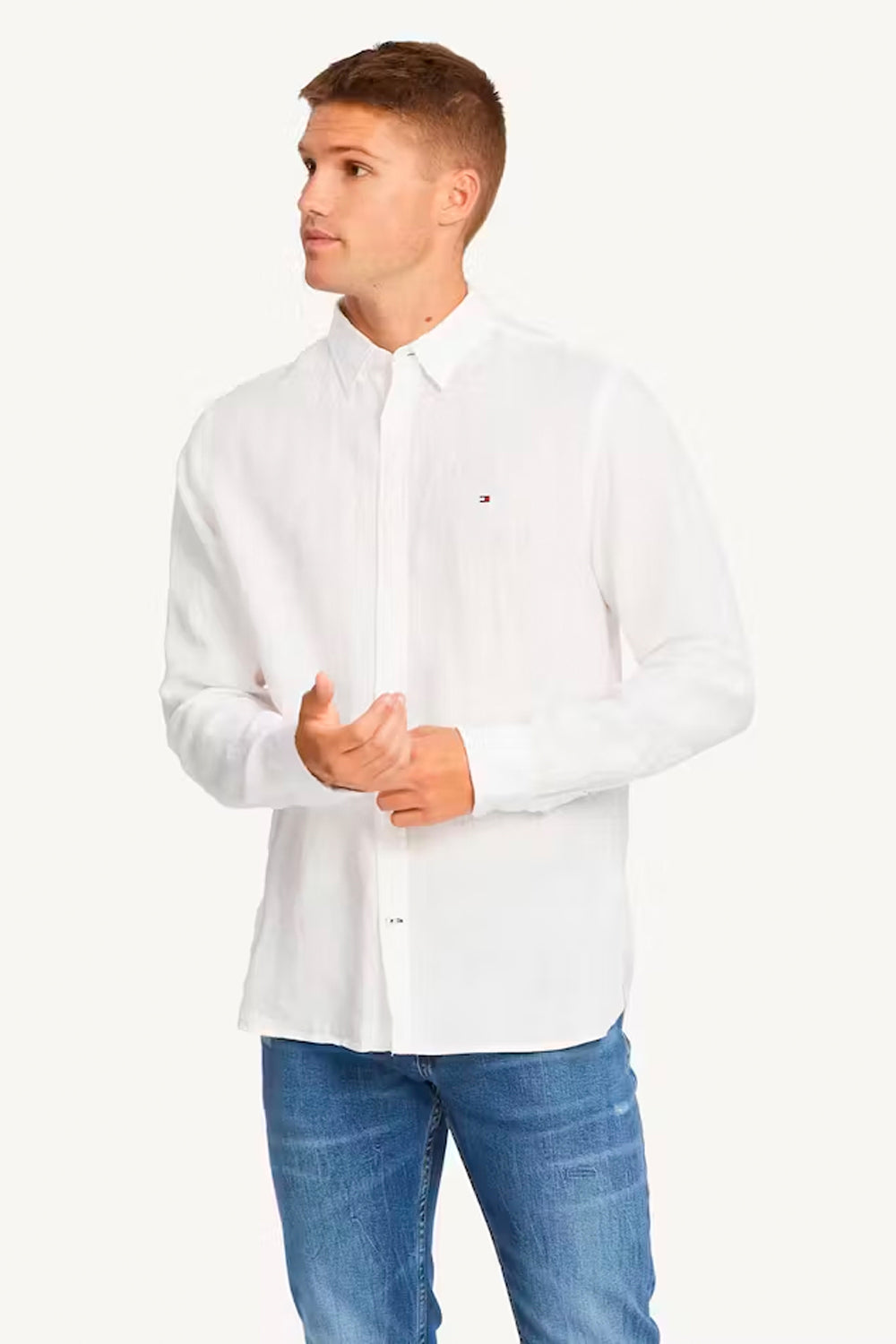 TH LS LINEN SHIRT
