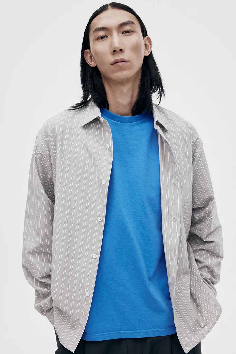 UNFEIGNED ORGANIC COTTON RELAXED FIT L/S SHIRT LSRXSOC246