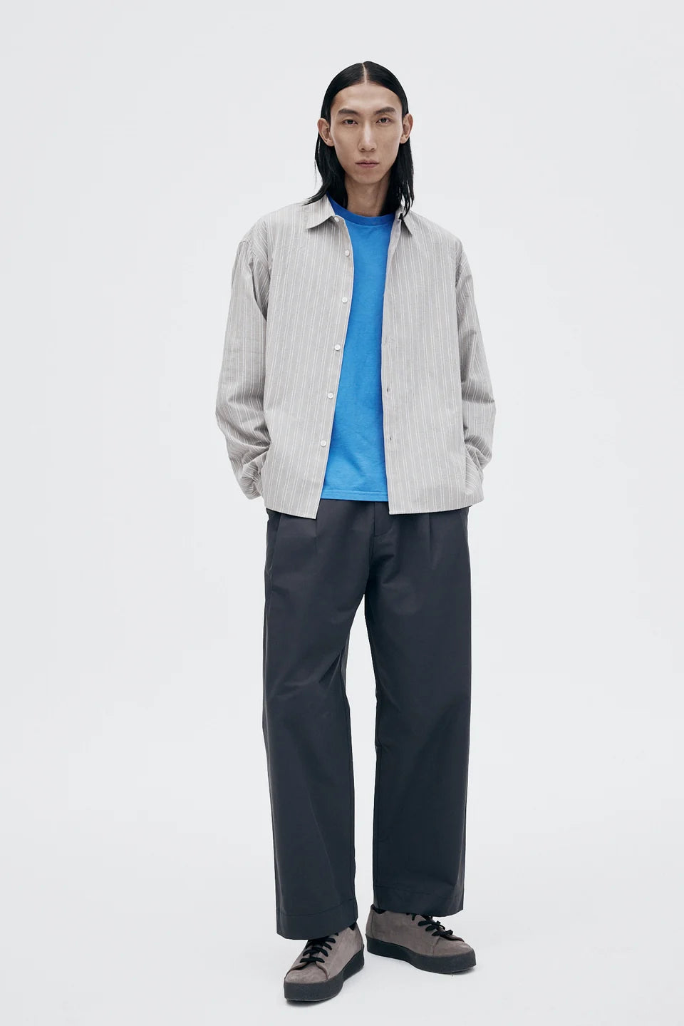 UNFEIGNED ORGANIC COTTON RELAXED FIT L/S SHIRT LSRXSOC246