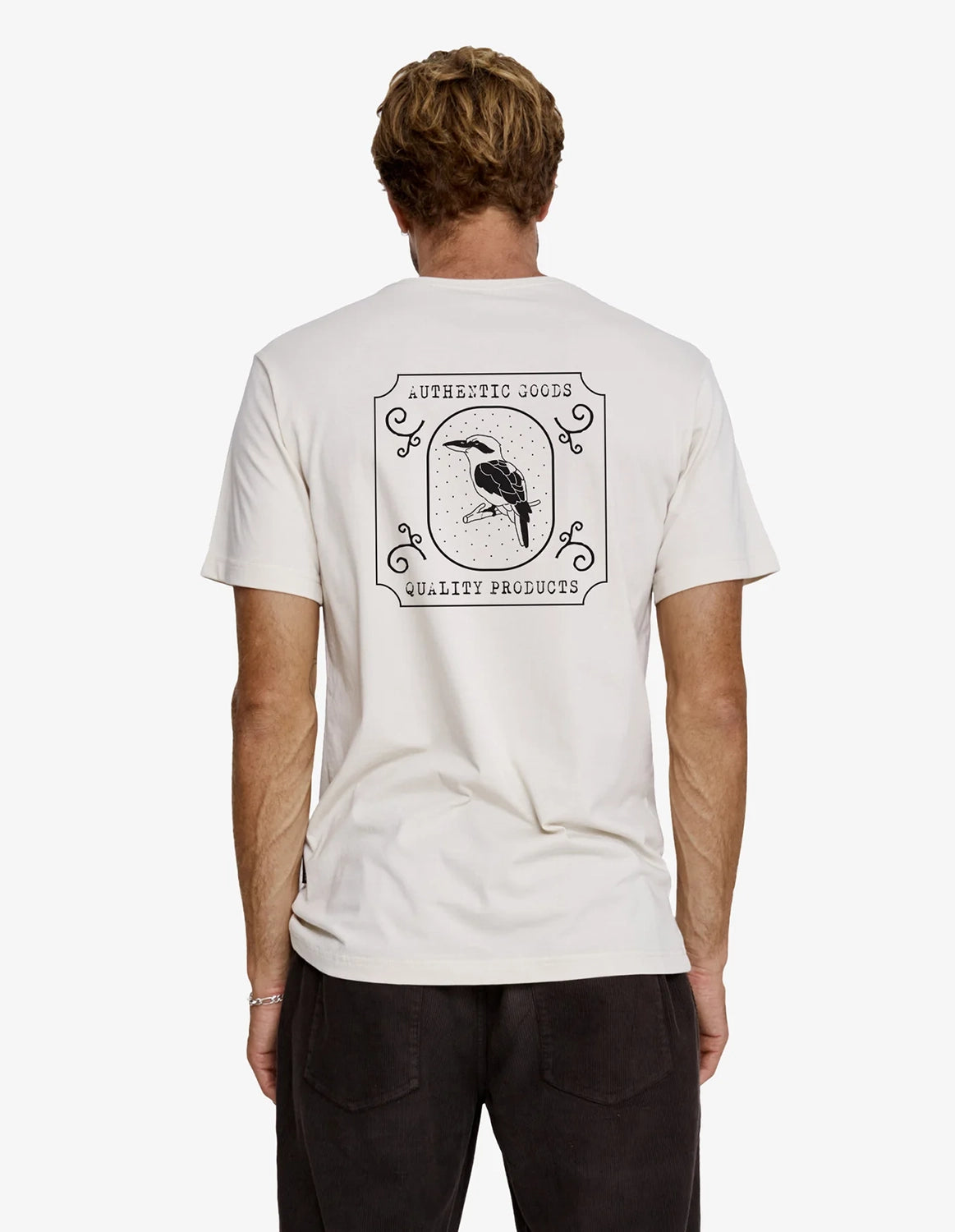 MR SIMPLE AUTHENTIN REGINALD LOGO TEE M013916