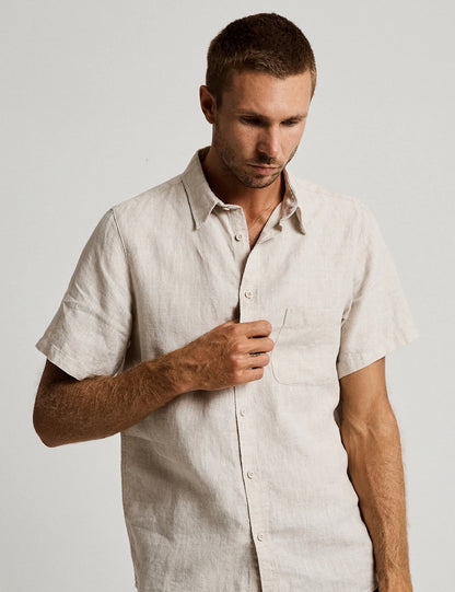 MRS S/S LINEN SHIRT