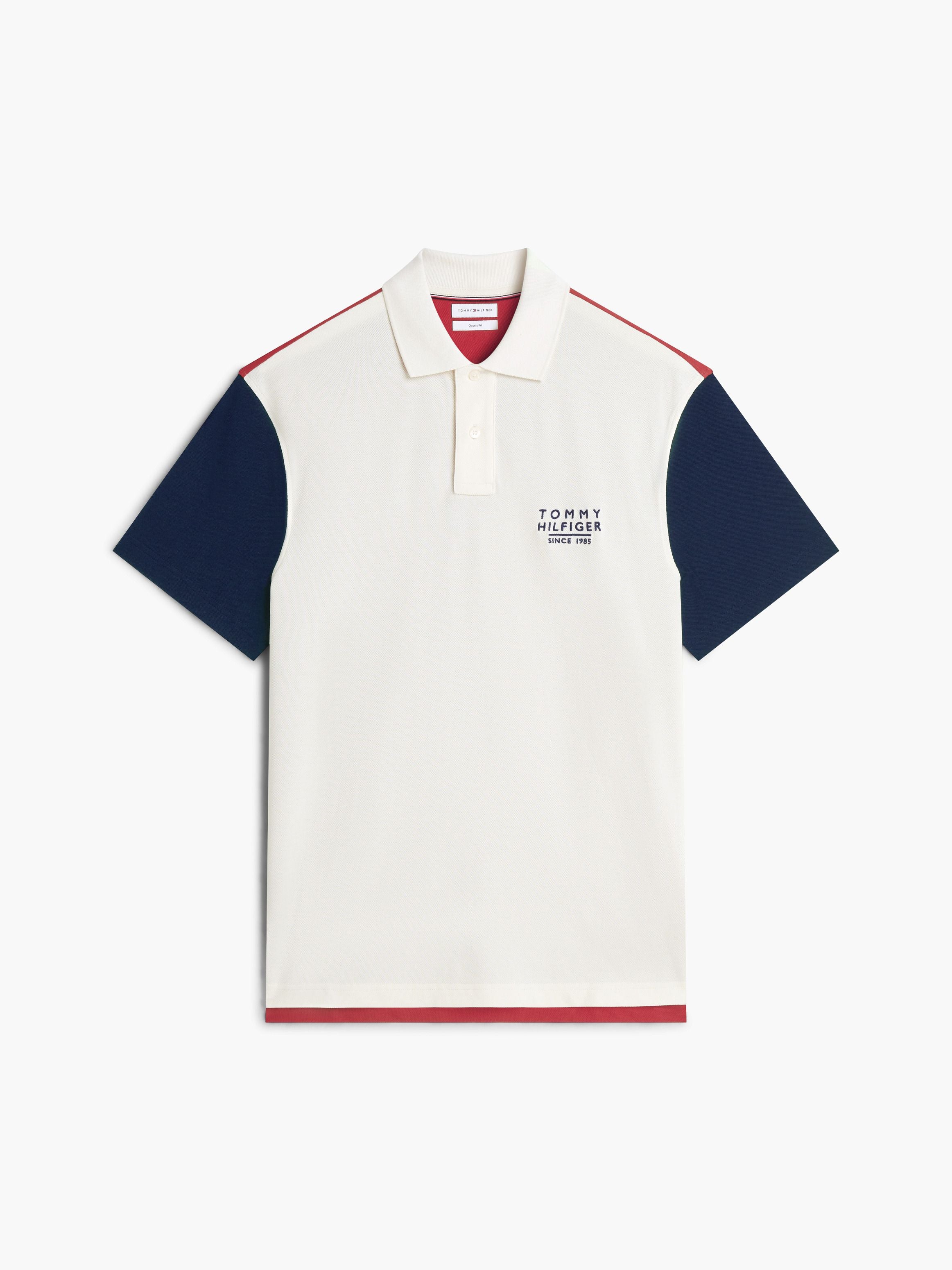 TOMMY HILFIGER COLOURBLOCK CLASSIC FIT POLO MW0MW43377
