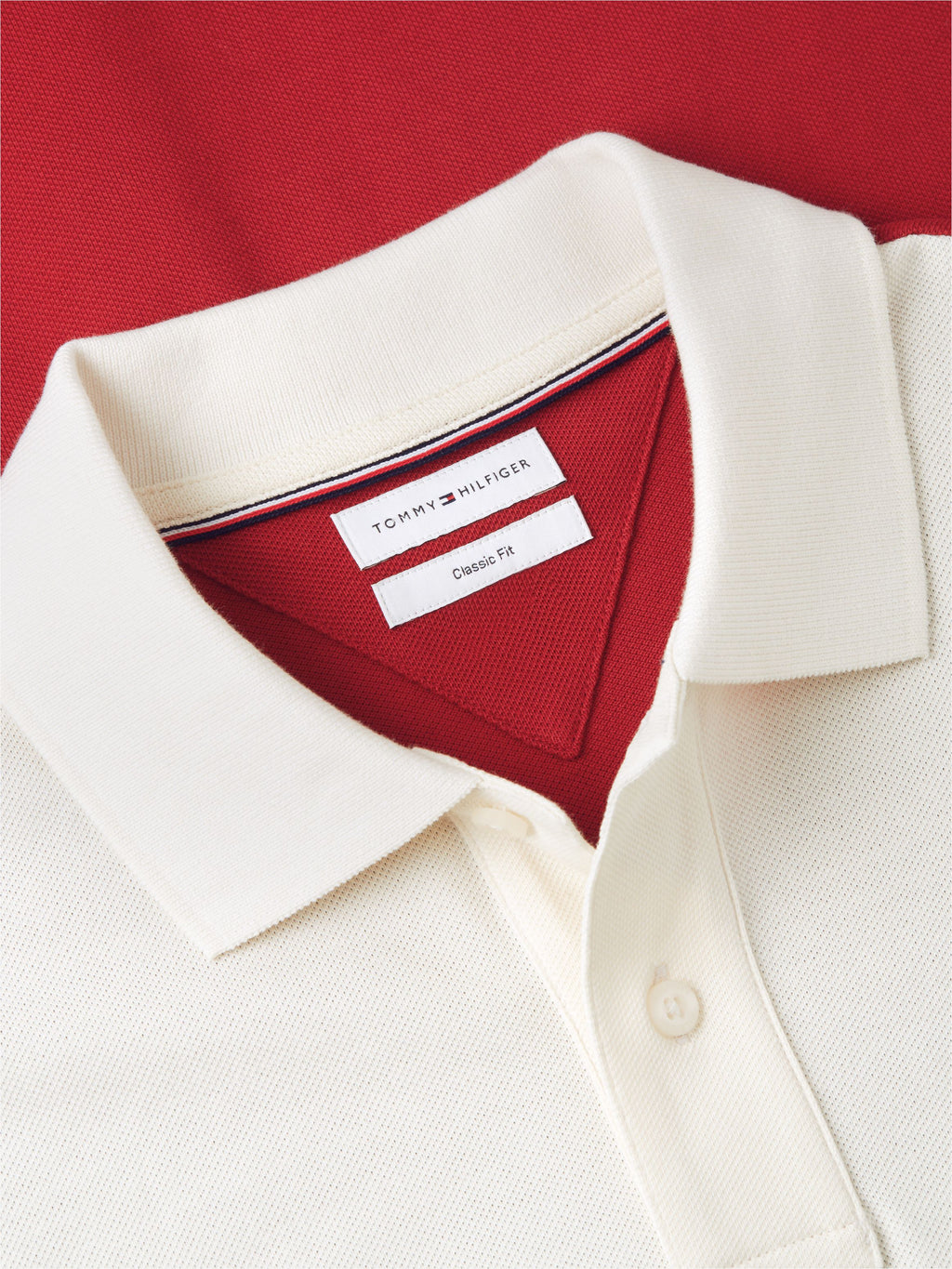 TOMMY HILFIGER COLOURBLOCK CLASSIC FIT POLO MW0MW43377