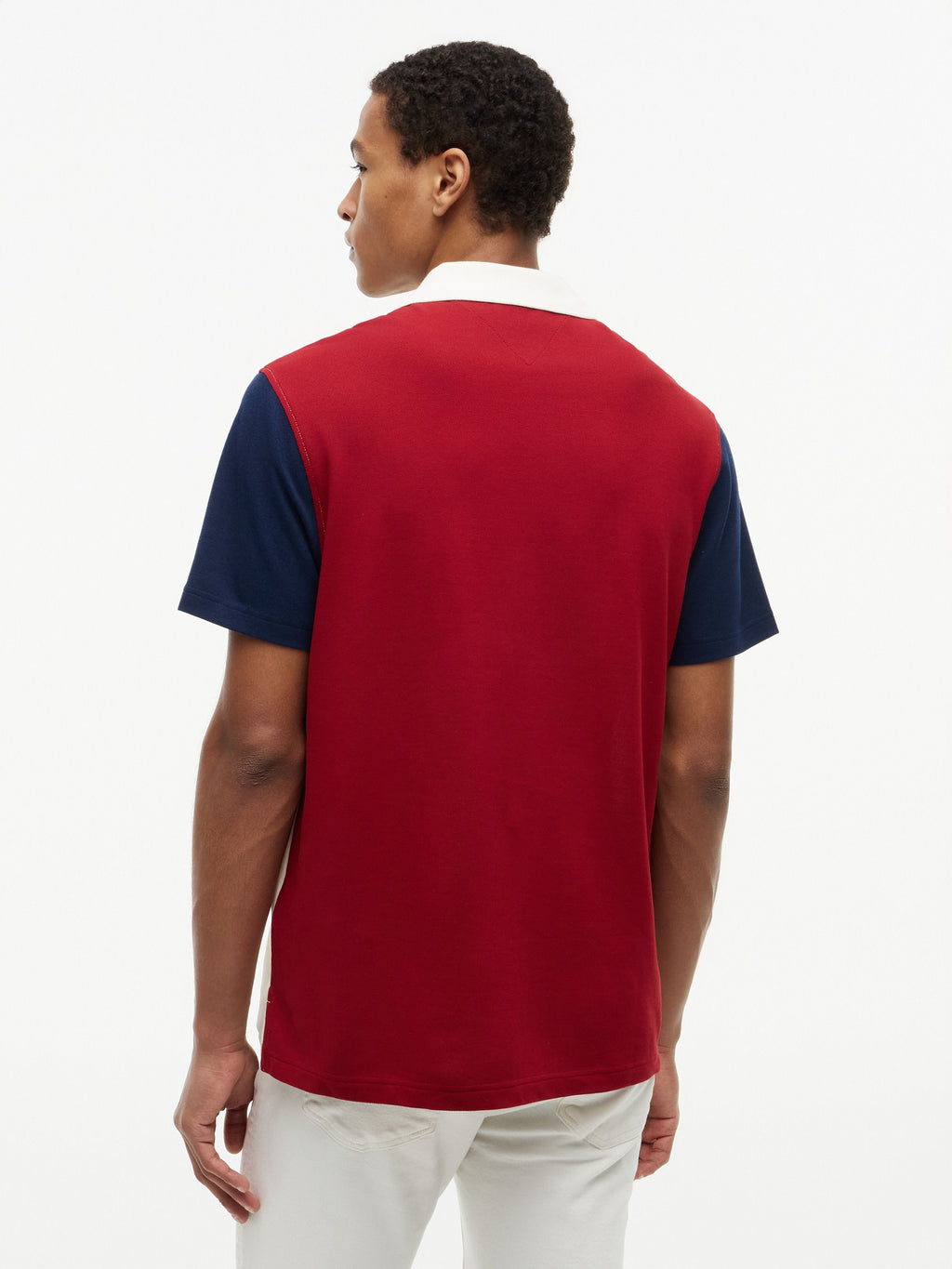 TOMMY HILFIGER COLOURBLOCK CLASSIC FIT POLO MW0MW43377