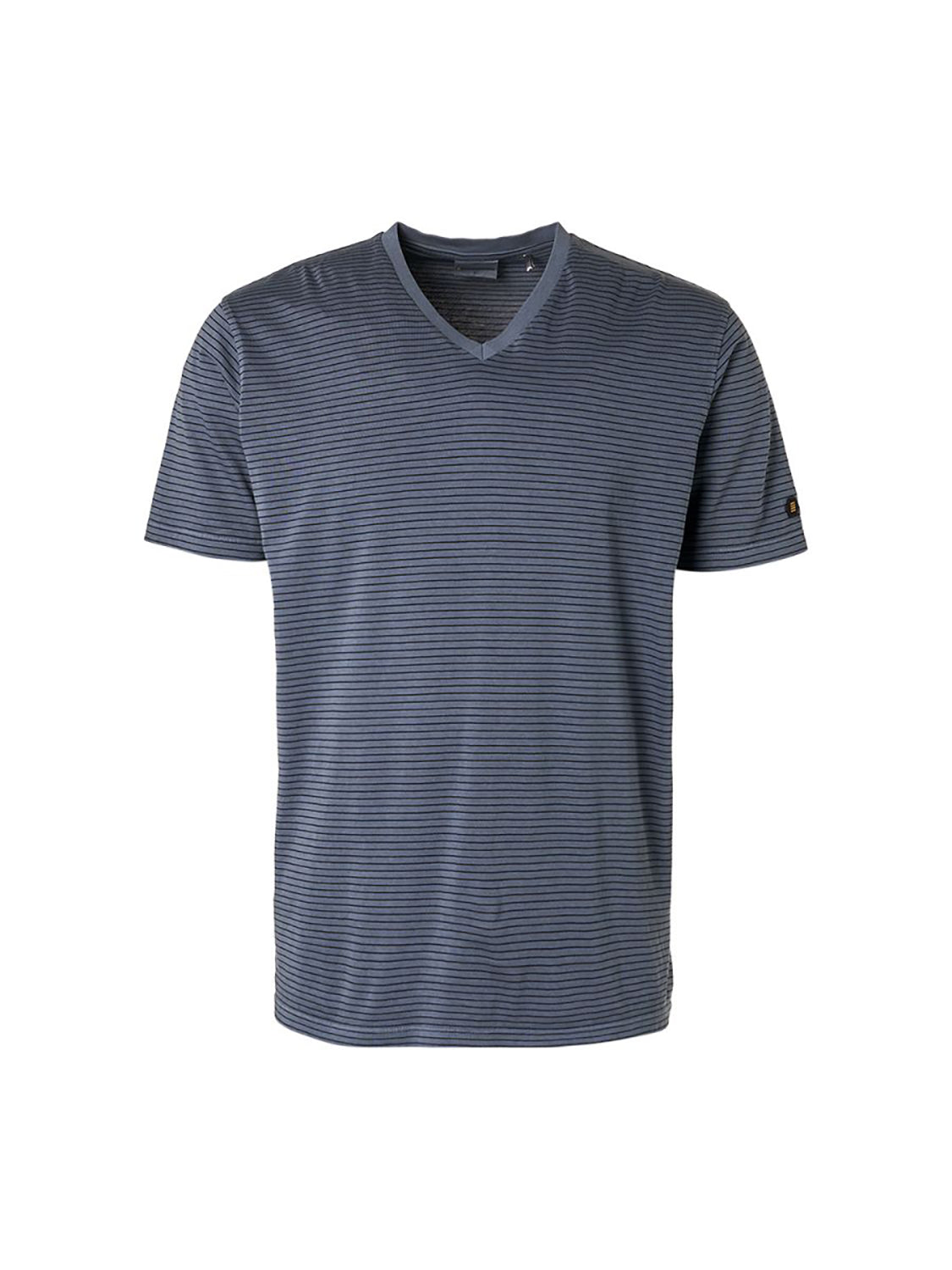 NO EXCESS STRIPE V-NECK T-SHIRT 19350320