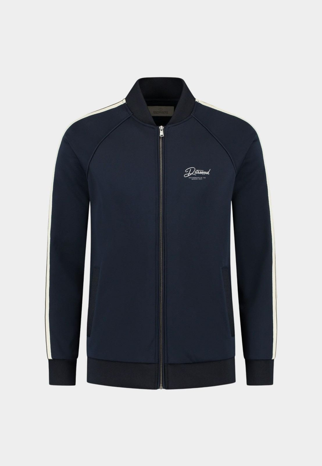 DSTREZZED KJEL VEST ZIP THRU TRACK JACKET 211712