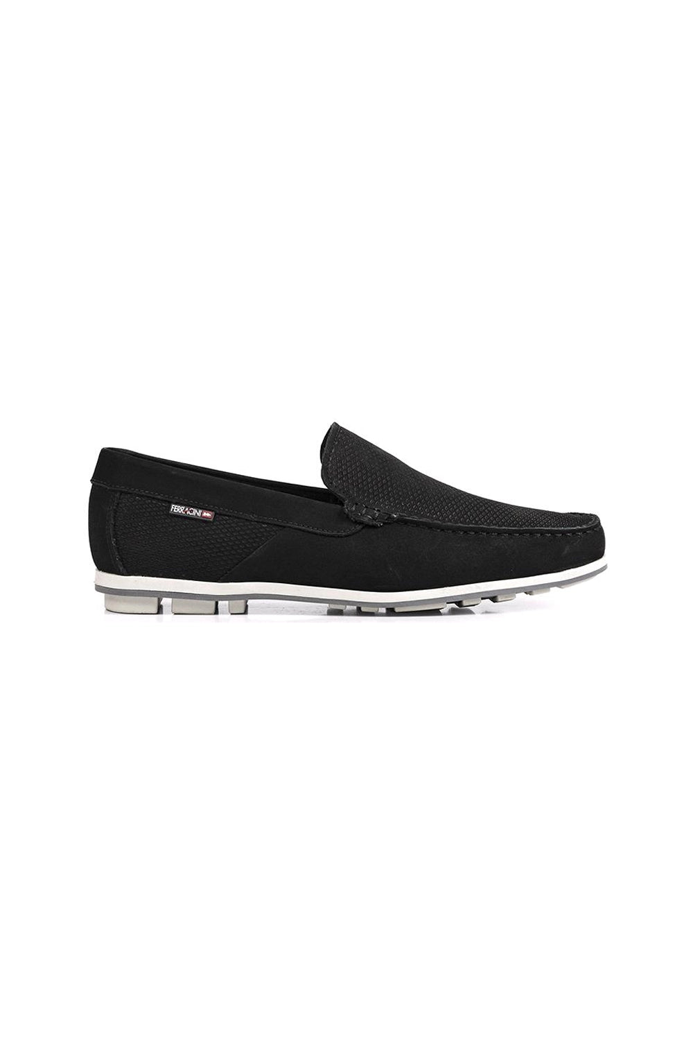 FERRACINI TAFFY NUBUCK SLIP ON CASUAL SHOE 3137