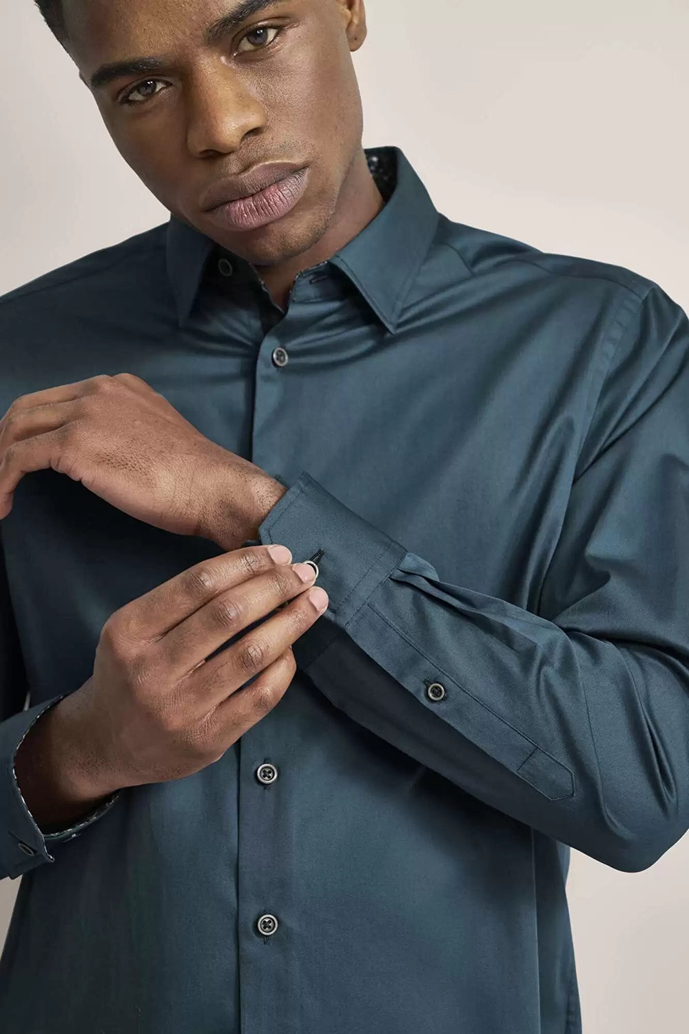 BUGATTI COTTON L/S SHIRT 68504B