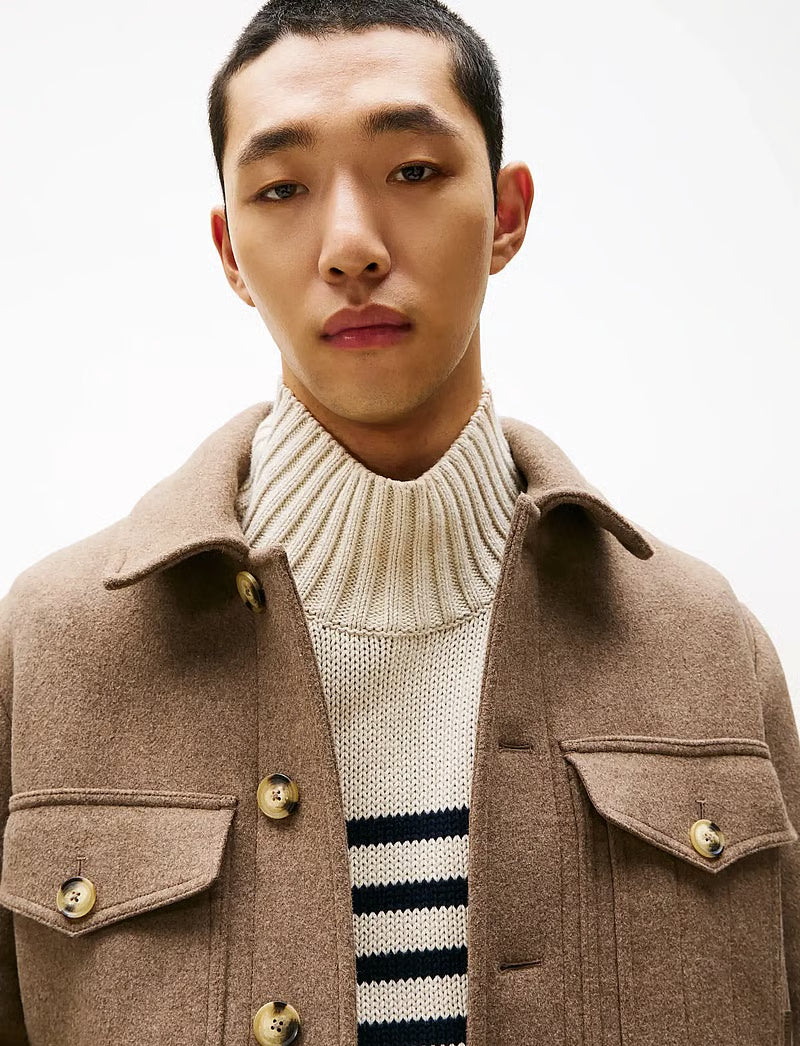 TOMMY HILFIGER 4PKT WOOL JACKET MW0MW40624