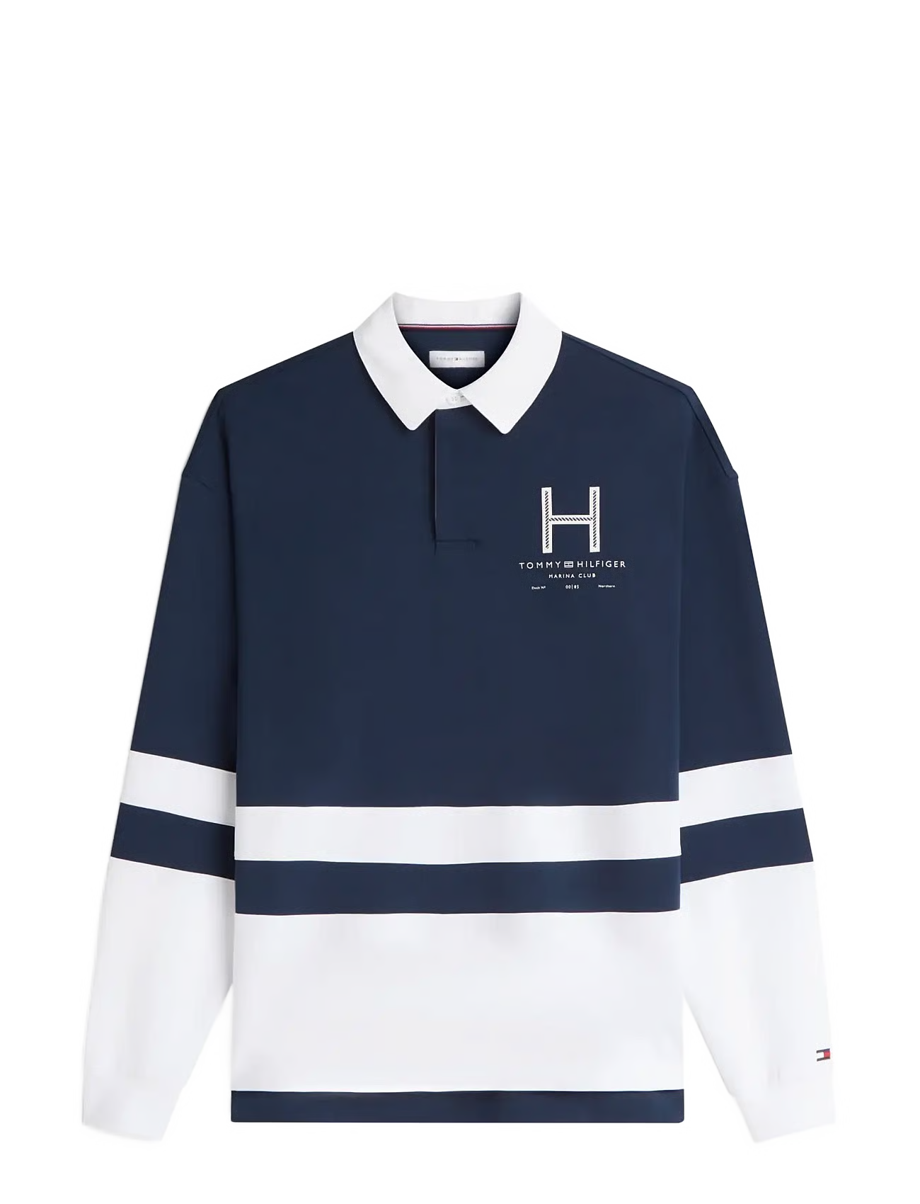 TOMMY HILFIGER SAIL RUGBY L/S SHIRT MW0MW43192