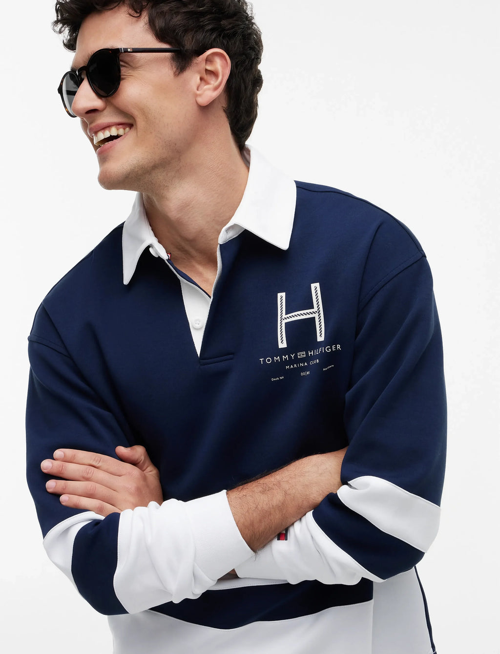 TOMMY HILFIGER SAIL RUGBY L/S SHIRT MW0MW43192