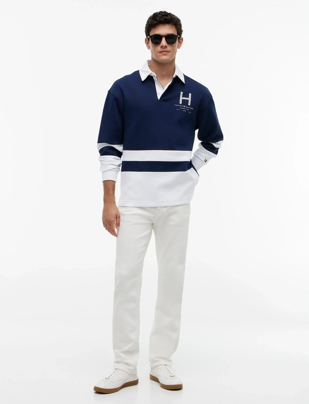 TOMMY HILFIGER SAIL RUGBY L/S SHIRT MW0MW43192