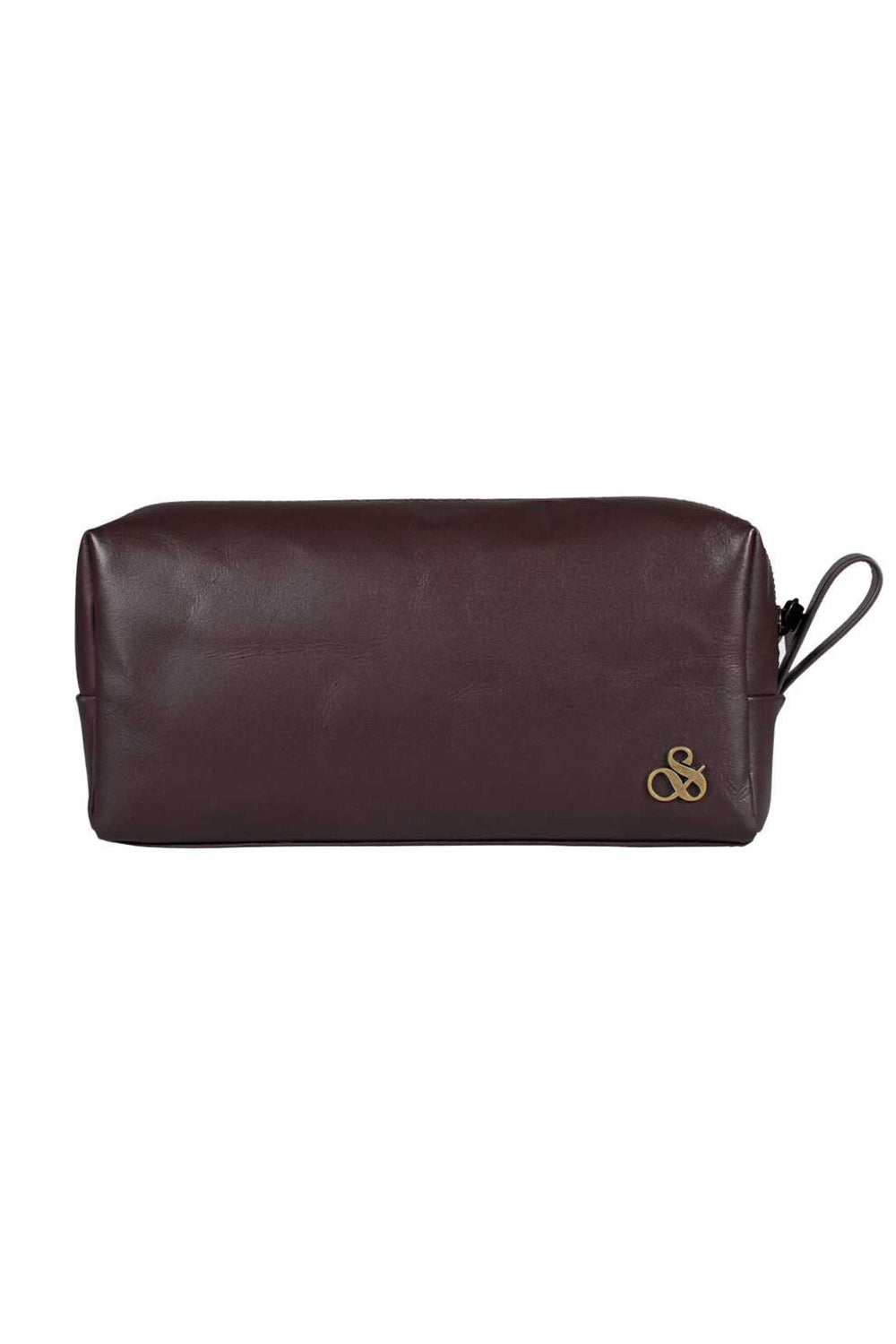 SCOTCH & SODA LEATHER TOILETRY BAG 175246