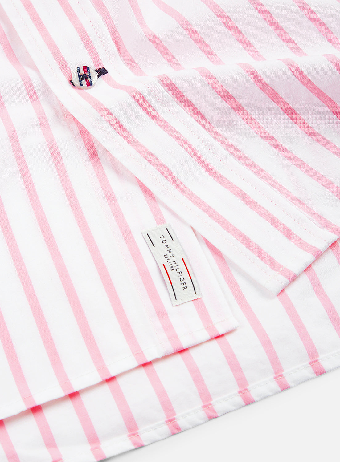 TOMMY HILFIGER MULTI STRIPE REGULAR FIT L/S SHIRT MW0MW29183