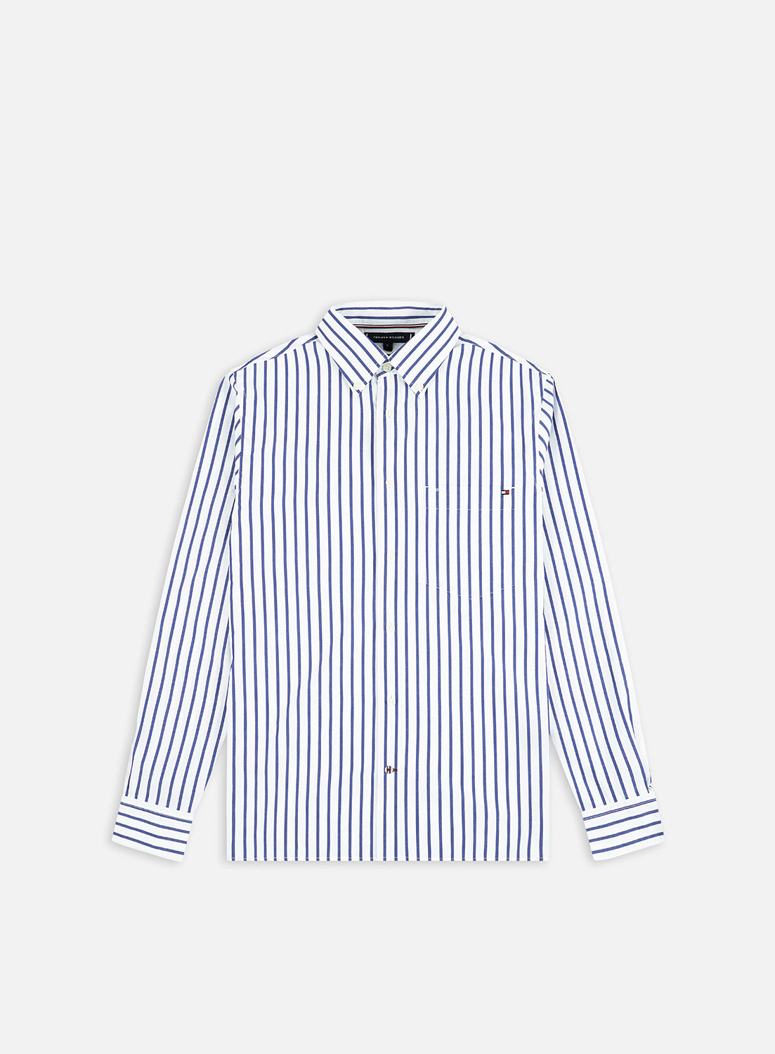 TOMMY HILFIGER MULTI STRIPE REGULAR FIT L/S SHIRT MW0MW29183