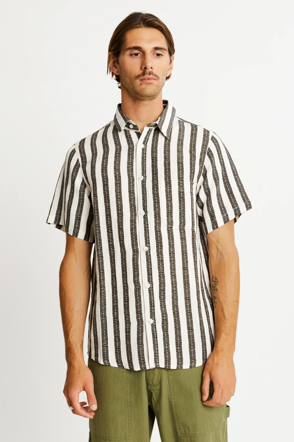MR SIMPLE EARL BBQ S/S SHIRT M043322