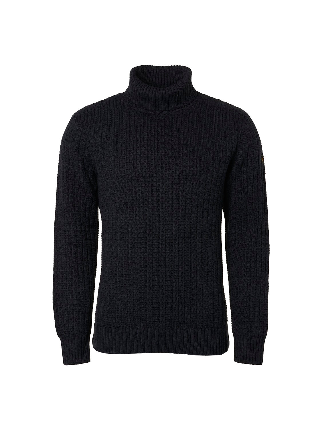 NXS JAQUARD RIB ROLLNECK KNIT