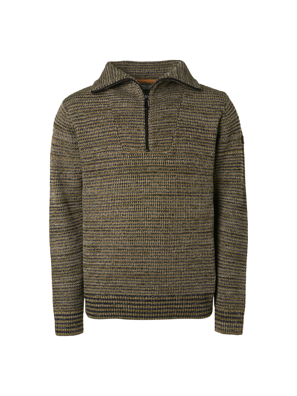 NXS 1/2 ZIP HIGH NECK HEAVY KNIT