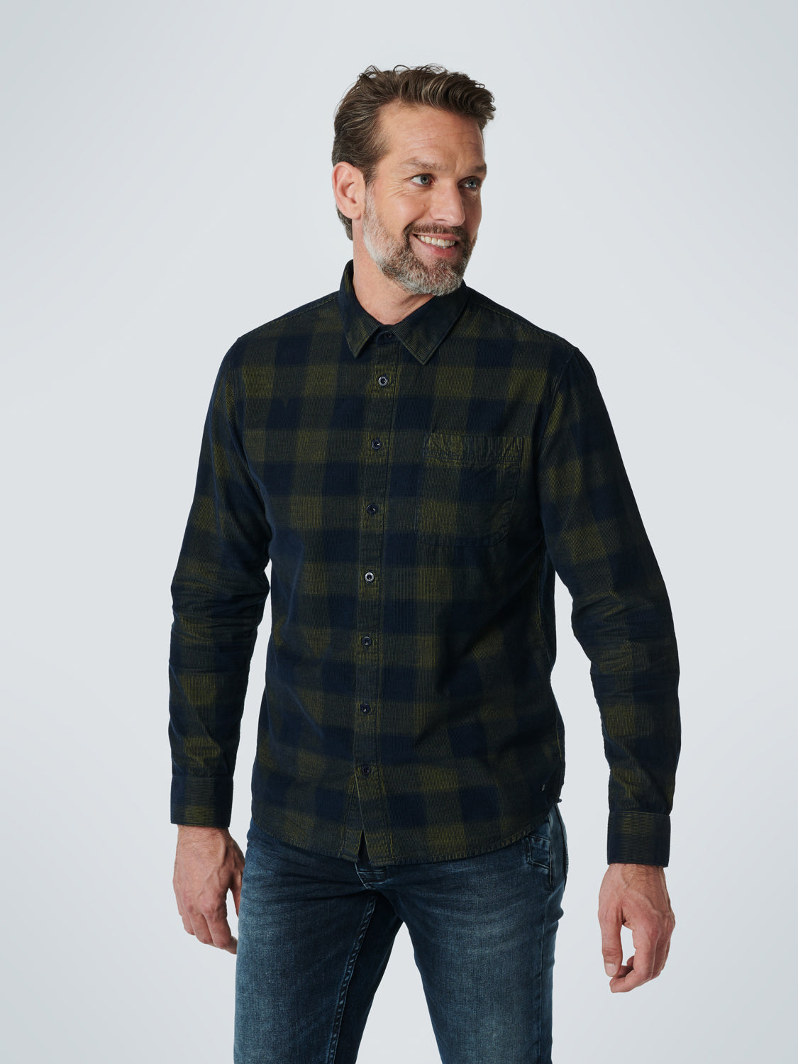 NXS CHECK CORDUROY L/S SHIRT