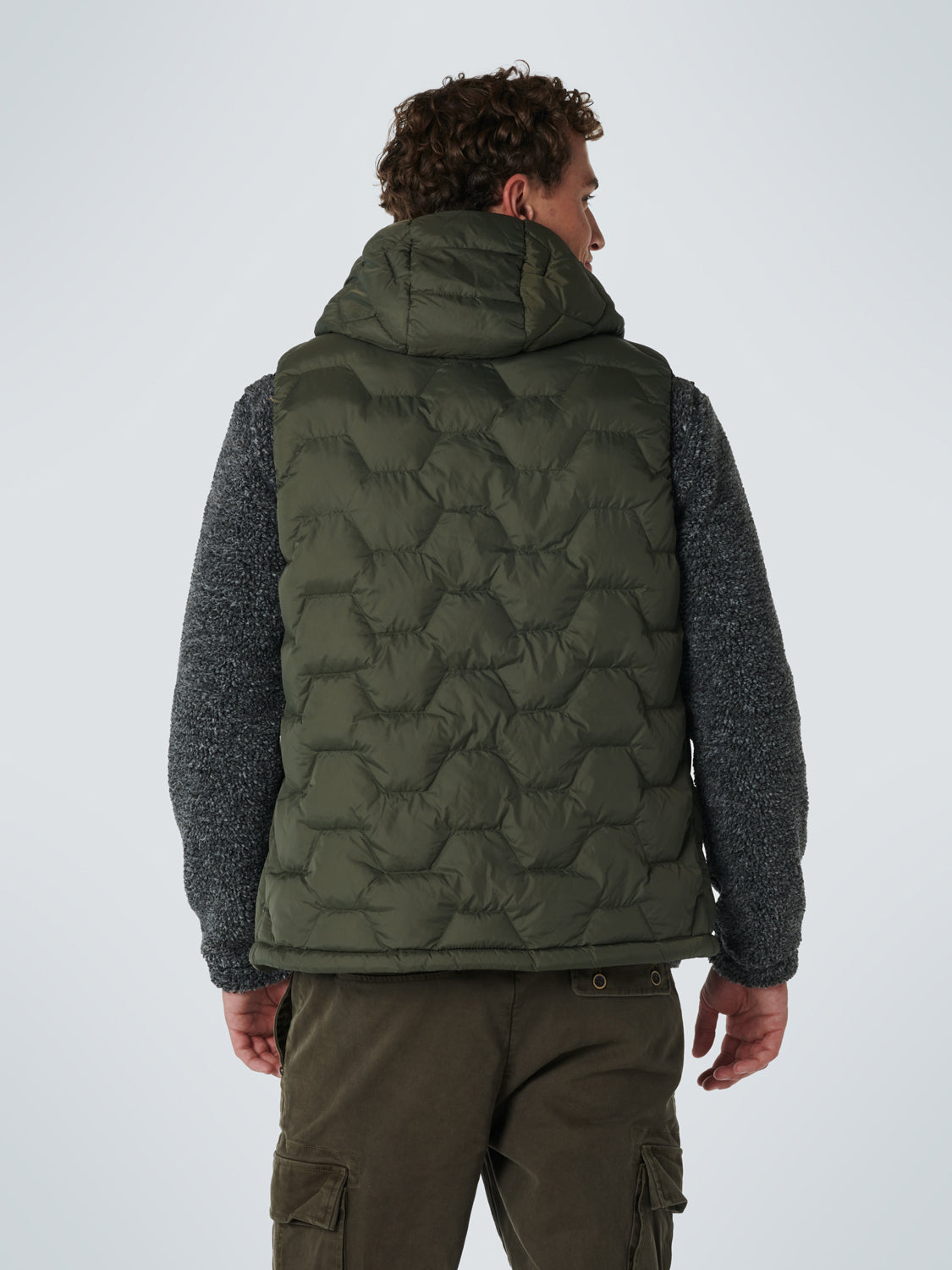 NXS PADDED HOODIE BODYWARMER