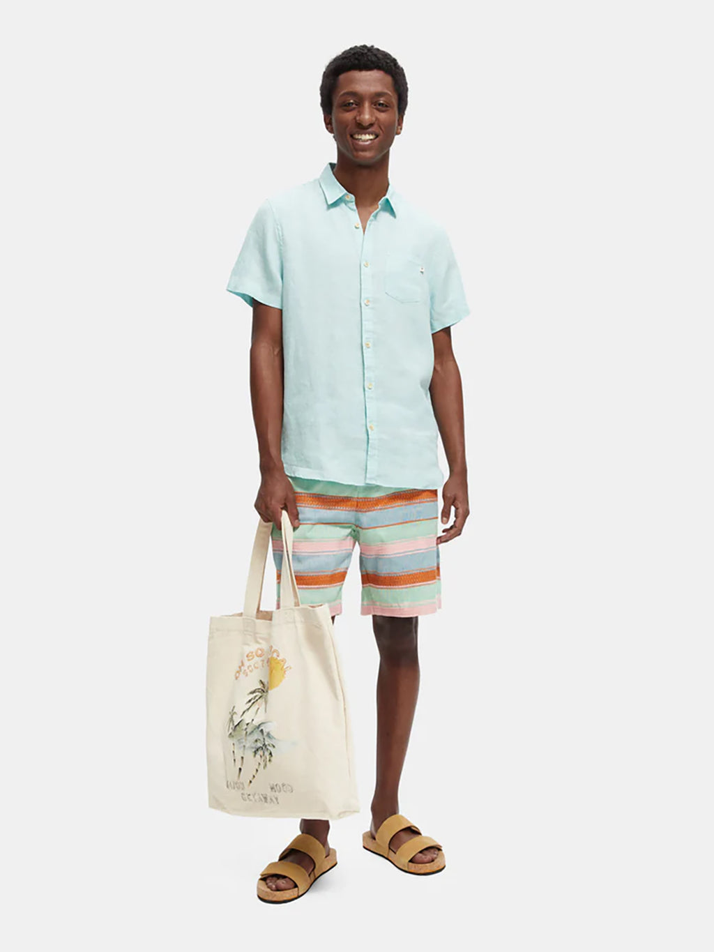 SAS LINEN S/S SHIRT