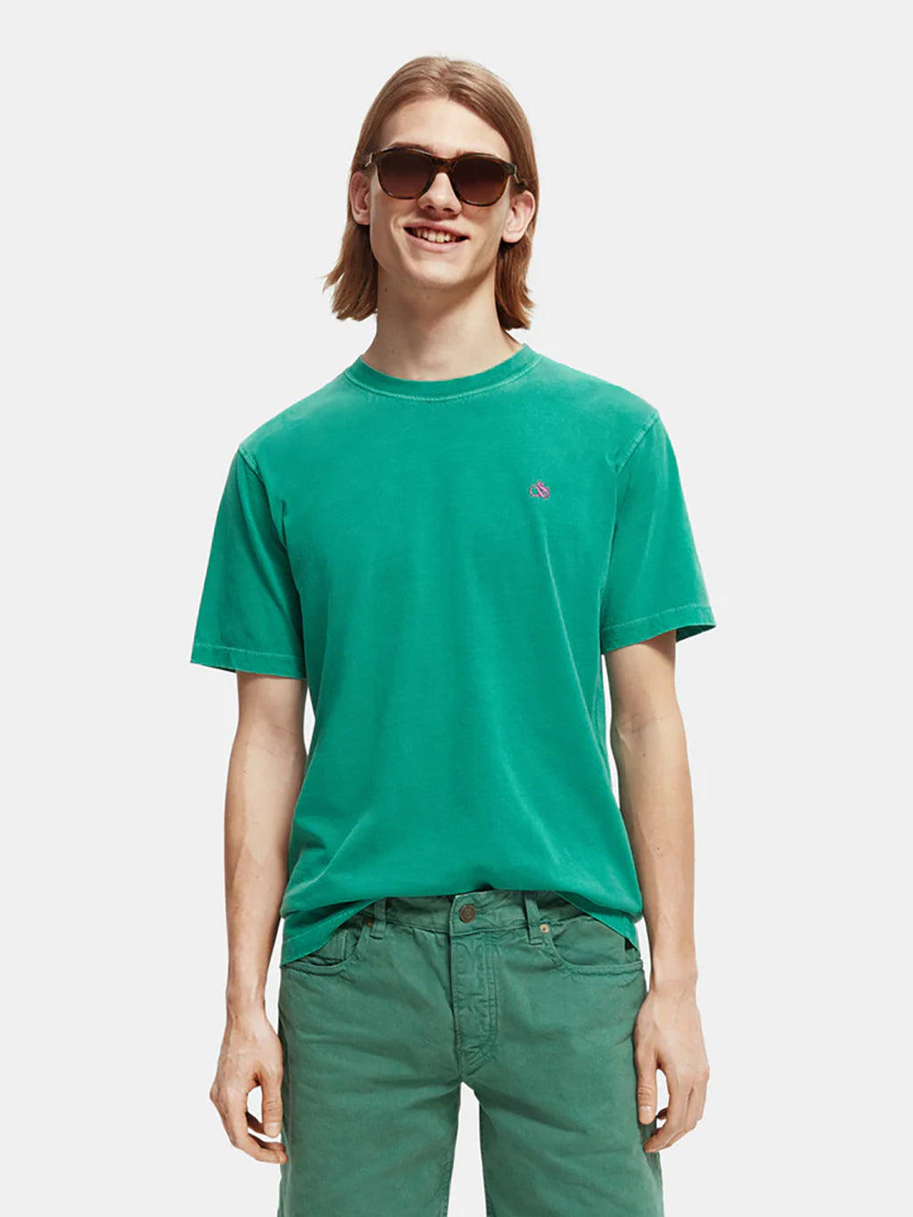 SAS LOGO CREW NECK T-SHIRT