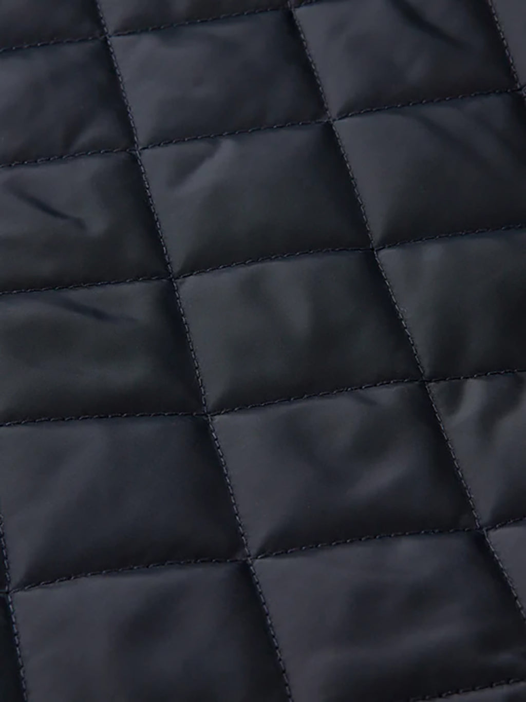 SAS CORD TRIM QUILTED JACKET