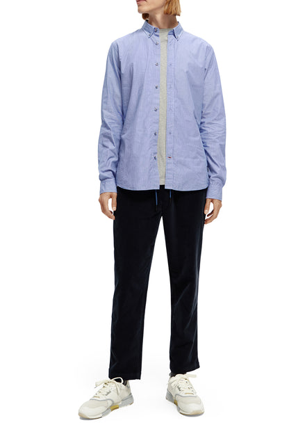 SCOTCH & SODA SLIM FIT COTTON POPLIN L/S SHIRT SAS169047