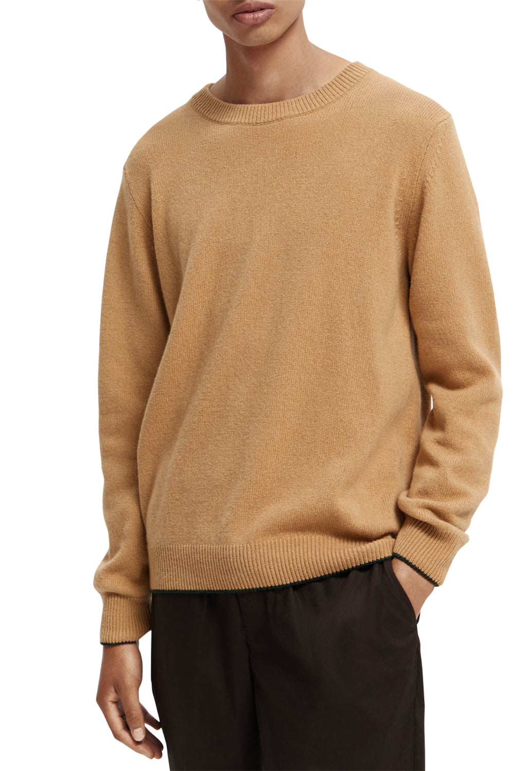 SCOTCH & SODA RECYCLED CASHMERE BLEND CREW KNIT SAS169267