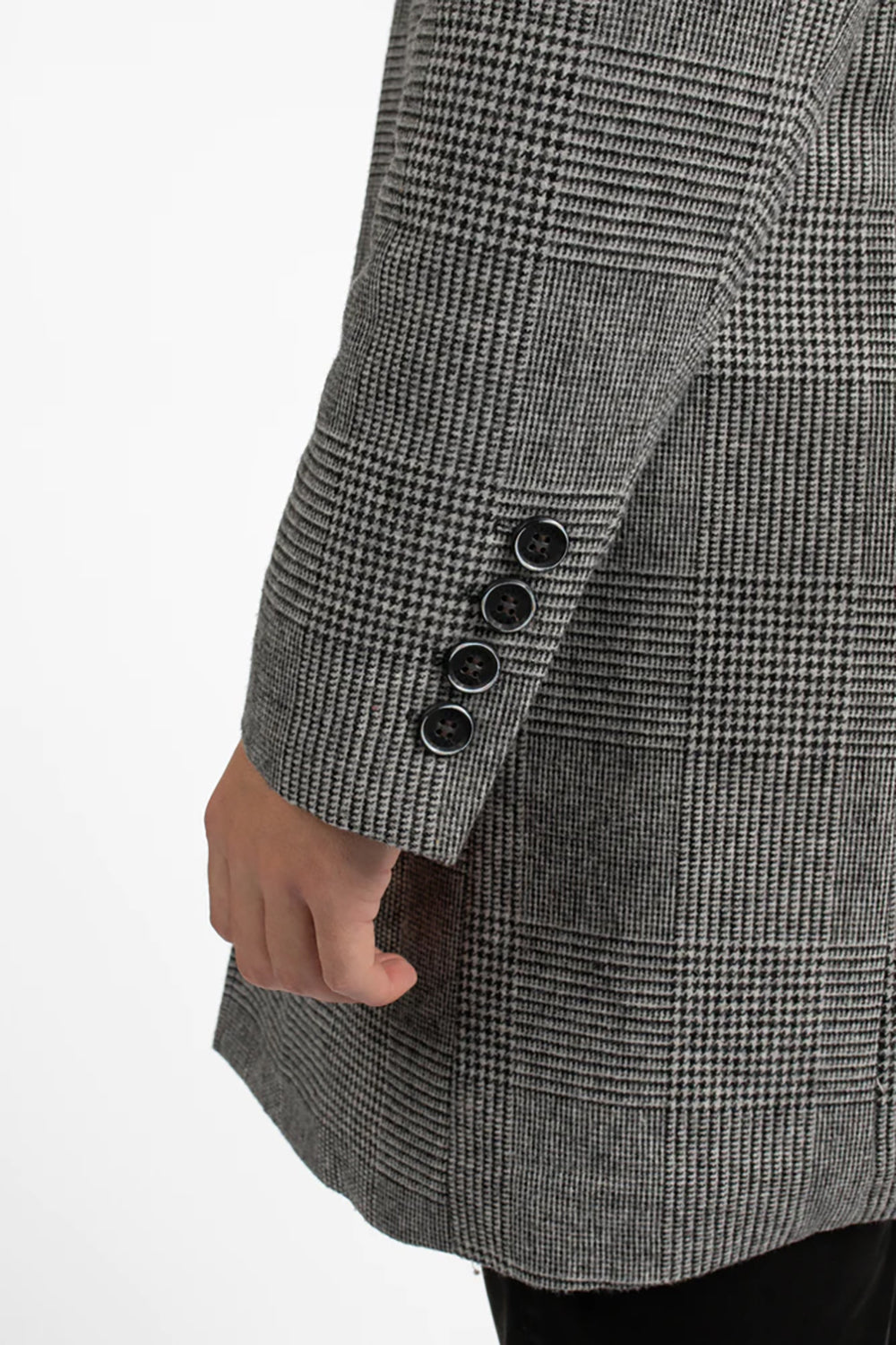 JAMES HARPER PUPPYTOOTH CHECK OVERCOAT JHJ84
