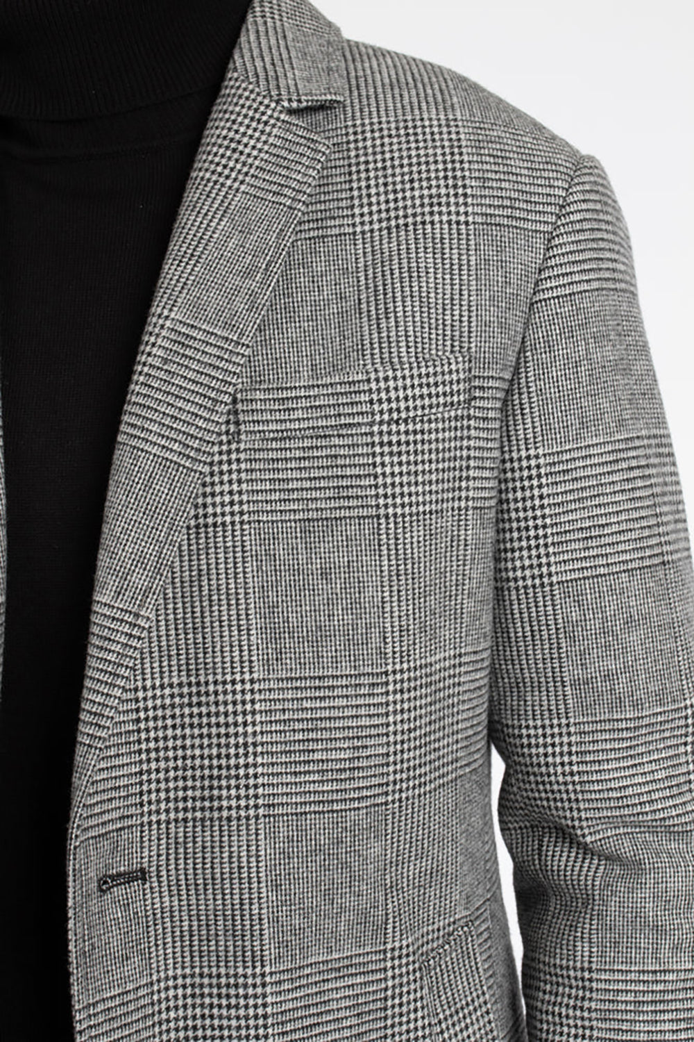 JAMES HARPER PUPPYTOOTH CHECK OVERCOAT JHJ84