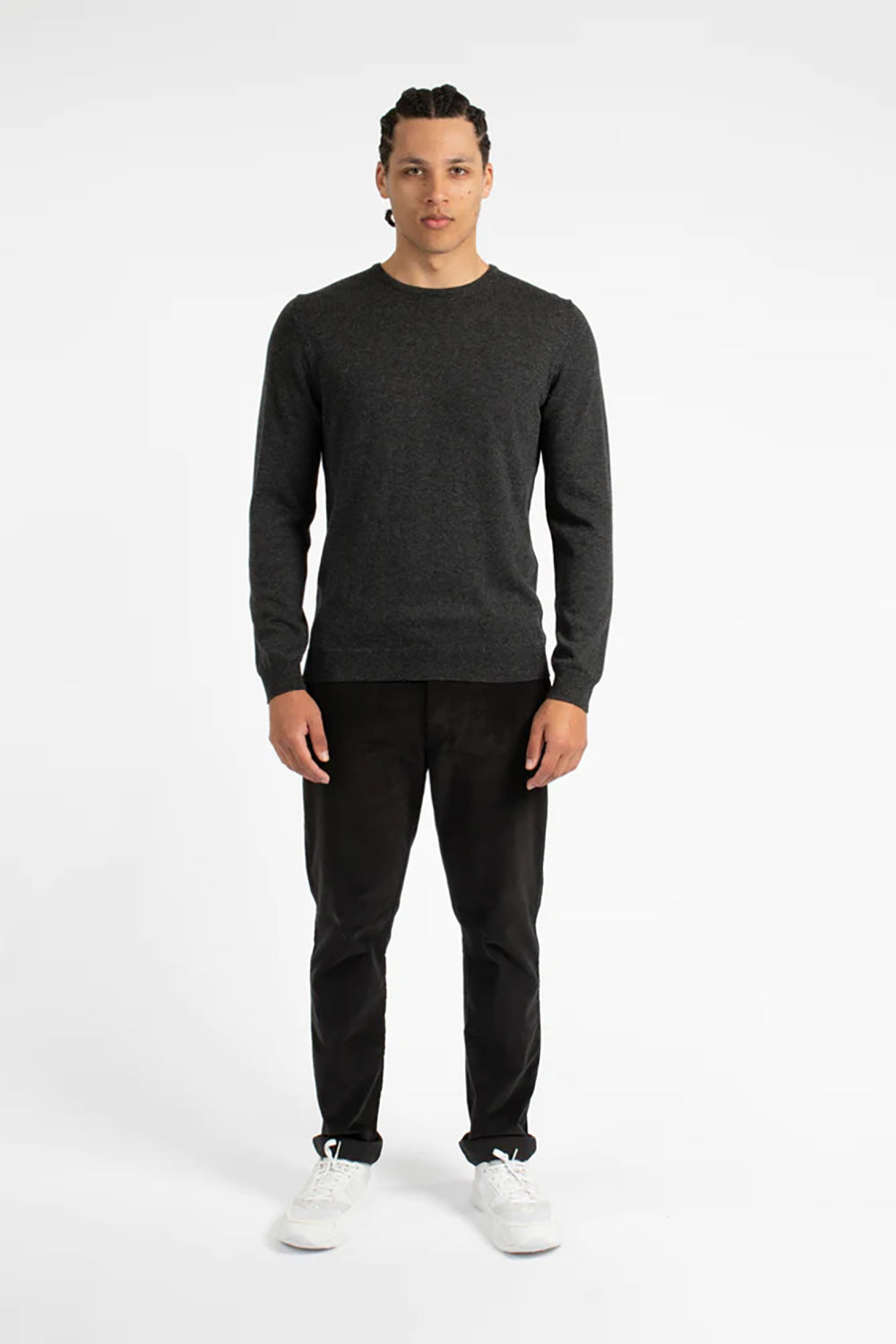 JH CREW NECK COTTON KNIT