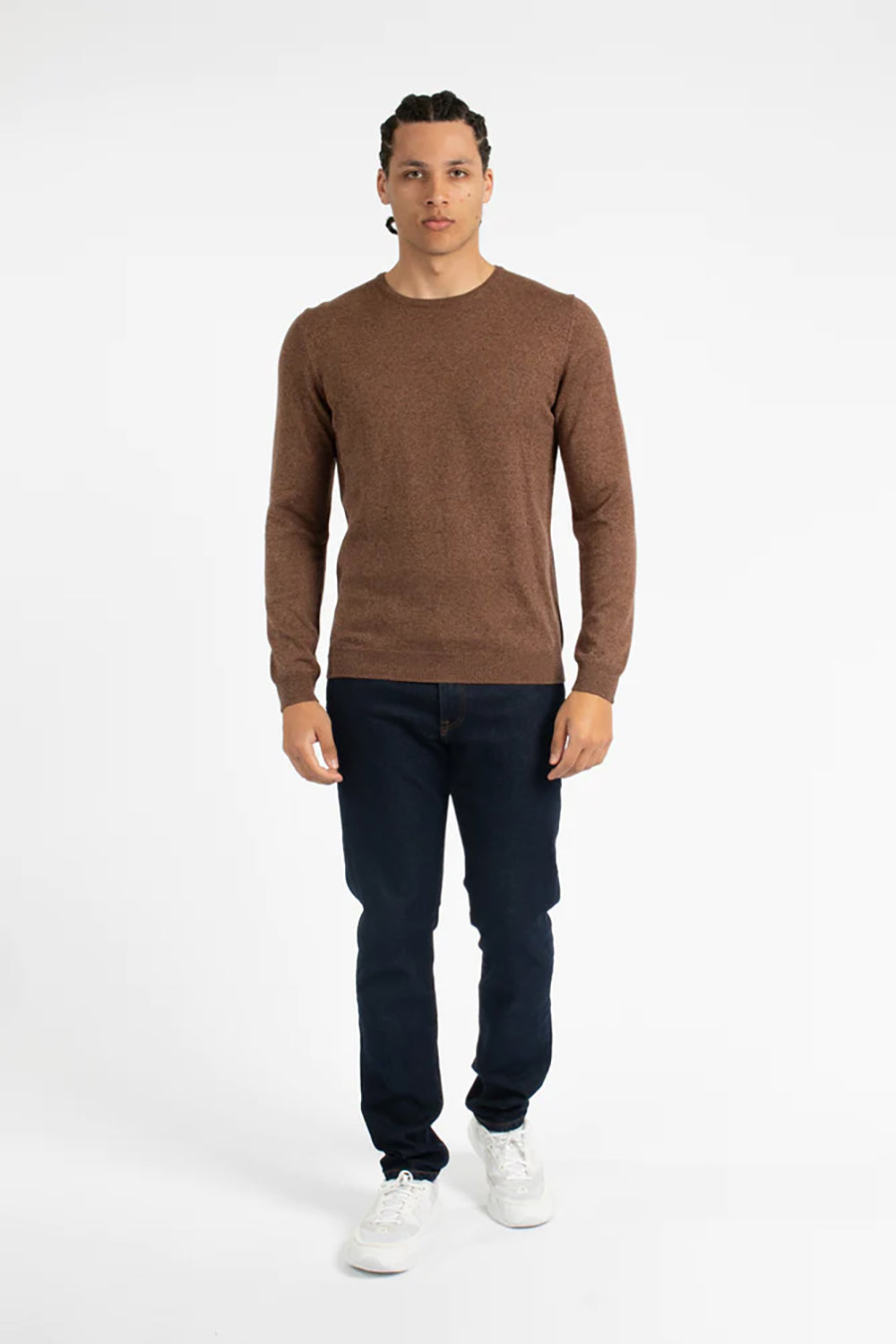 JH CREW NECK COTTON KNIT
